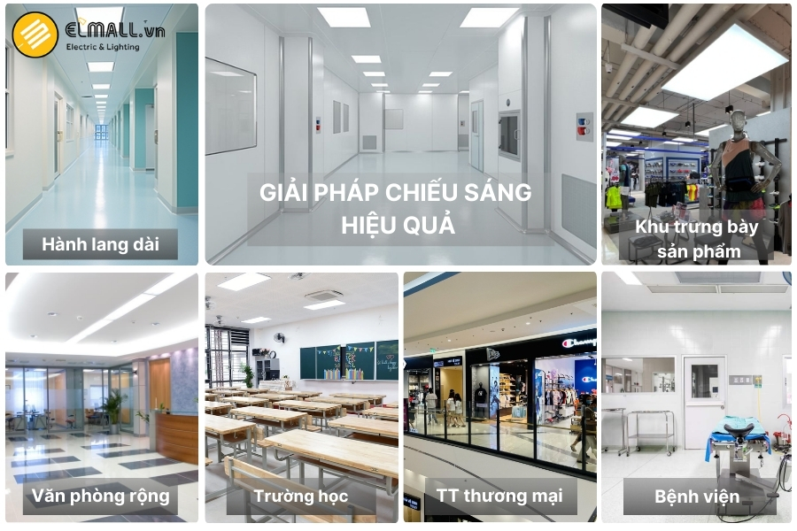 ứng dụng đèn led panel smart wifi