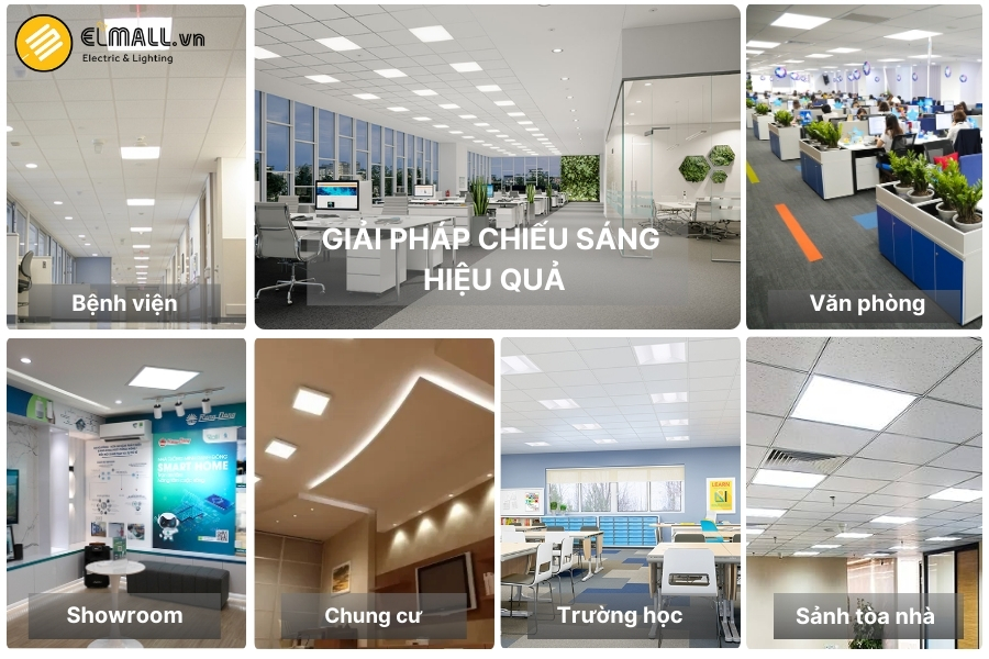 ứng dụng đèn p06 600x600 40w