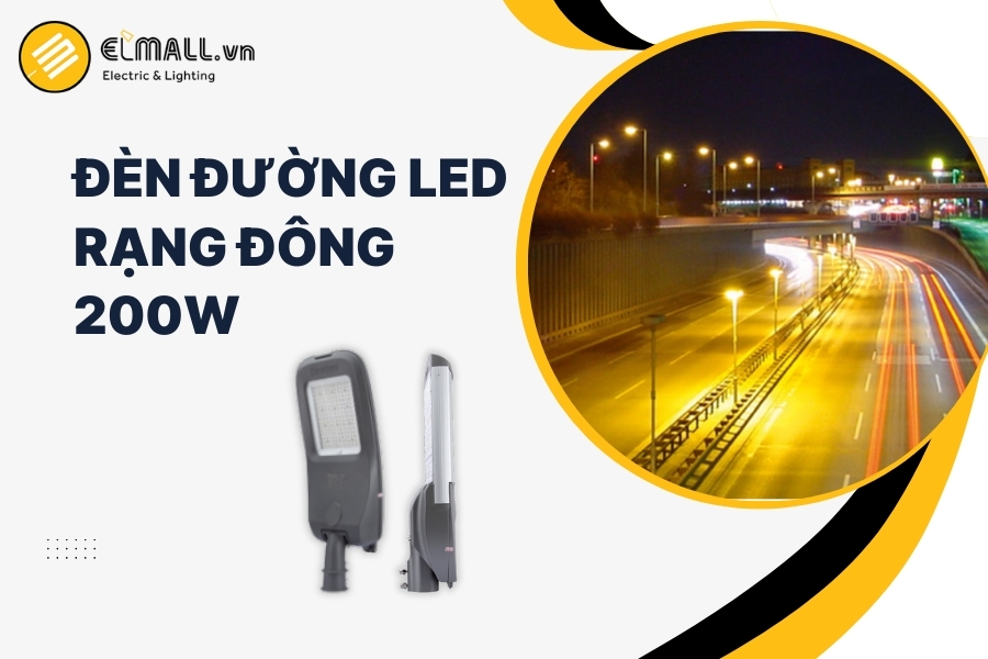 Đèn đường LED Rạng Đông 200W 