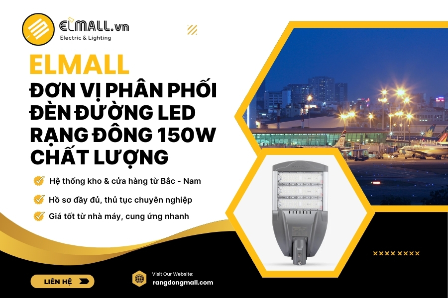 Elmall phân phối chính hãng đèn LED 150W 