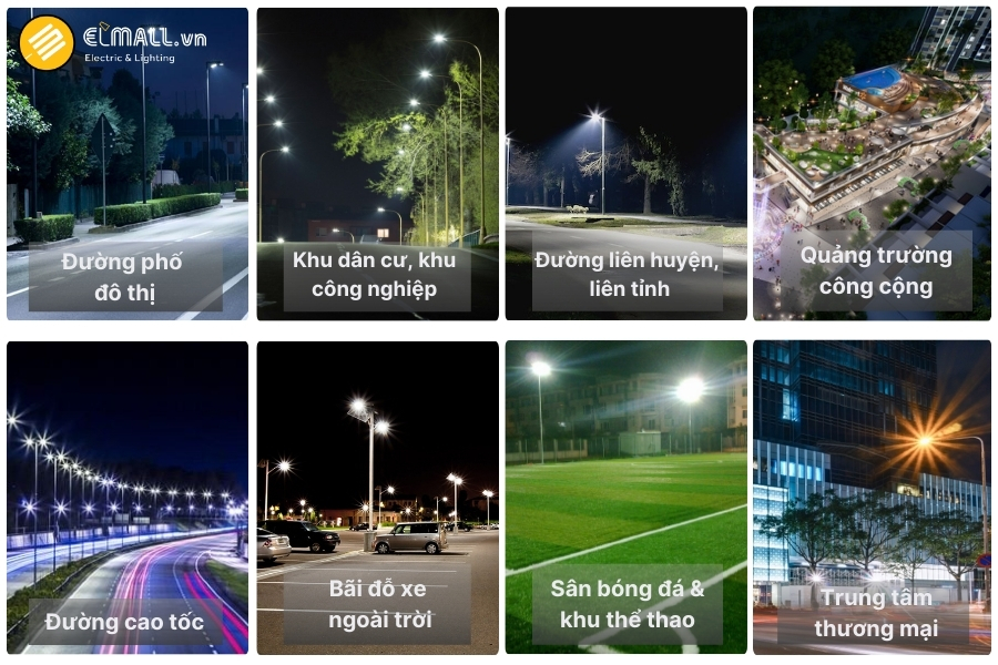 các ứng dụng của đèn đường led 120w