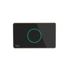Công tắc cắm ứng Rạng Đông ctcu BLE cn 01T 1 nút bấm màu đen