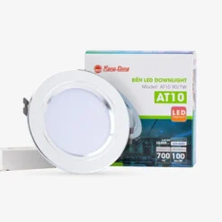 Đèn LED âm trần downlight Rạng Đông AT10 90 7W 10 có hộp 2