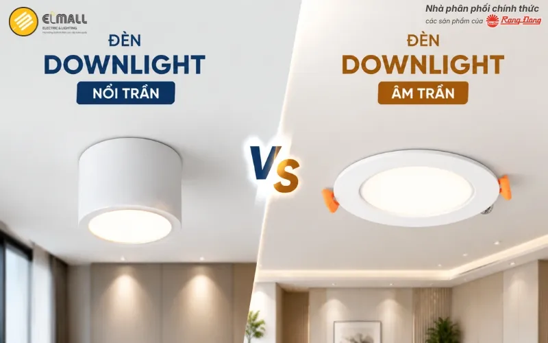 Đèn LED Downlight (Âm trần & Nổi trần)