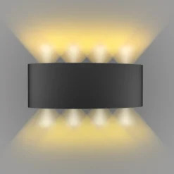 Đèn LED gắn tường Rạng Đông gt18–4m 8W ánh sáng vang