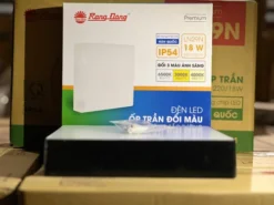 Đèn LED ốp trần LN29N 220×220 18W 6500K b
