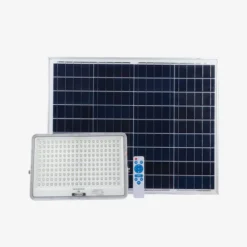Đèn LED pha năng lượng mặt trời Rạng Đông CP02 sl RF 100W mặt trước 1