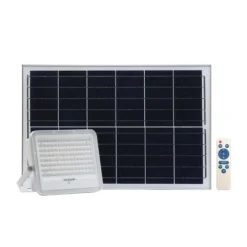 Đèn LED pha năng lượng mặt trời Rạng Đông CP02 sl RF 100W mặt trước 2