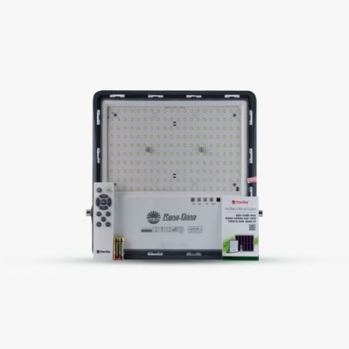Đèn LED pha năng lượng mặt trời Rạng Đông CP03 sl RAD 400W V2 mặt trước 1