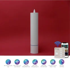 Đèn LED thả trần 12W Rạng Đông TTR01 BLE điều khiển Bluetooth màu trắng