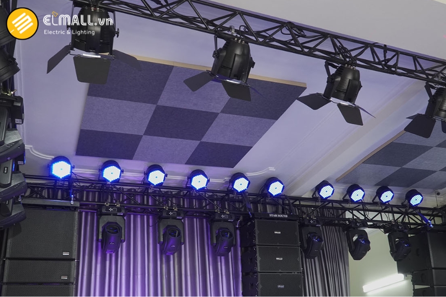đèn pha led chiếu sáng sân khấu, sự kiện