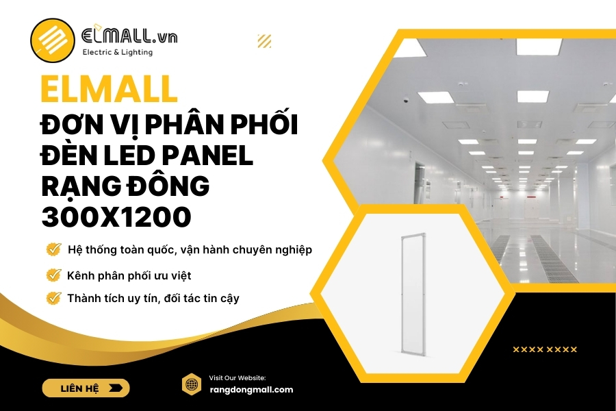 Elmall phân phối đèn LED Panel Rạng Đông chính hãng