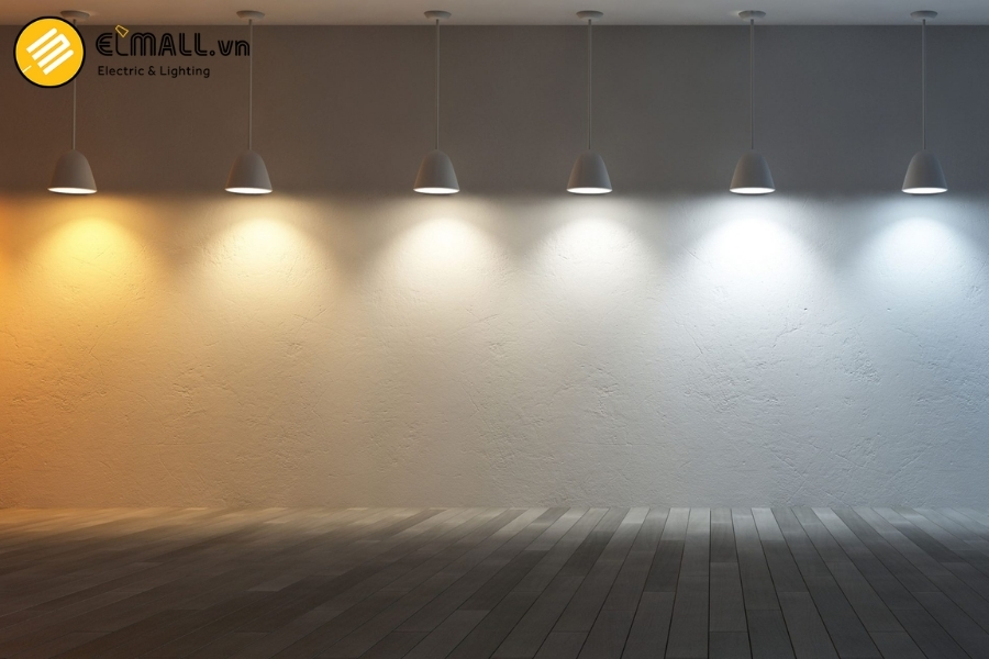 6 loại màu của đèn led