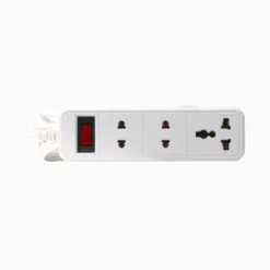 Ổ cắm đa năng 2M Rạng Đông OC05 3C 2M 10A mặt trước
