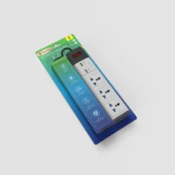 Ổ cắm đa năng usb 3M Rạng Đông OC02 usb 3C 3M 10A mặt trước