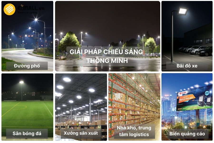 các ứng dụng của đèn led 100w