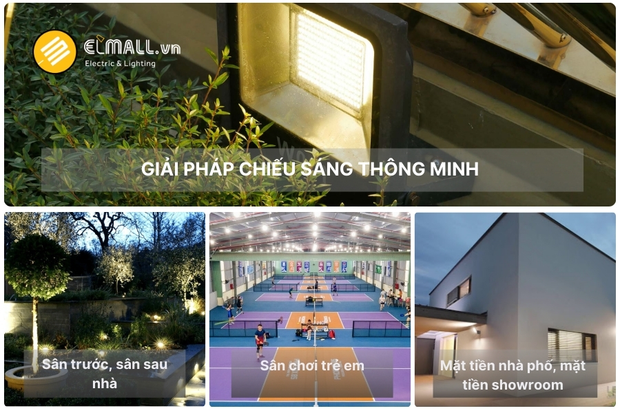 các ứng dụng của đèn led chiếu pha 50w rạng đông