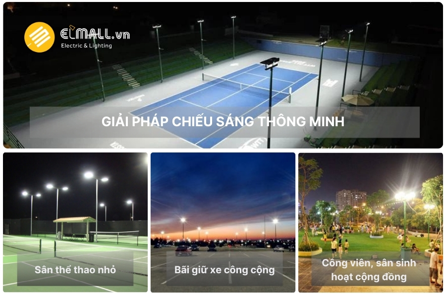 các ứng dụng của đèn pha led 70w rạng đông