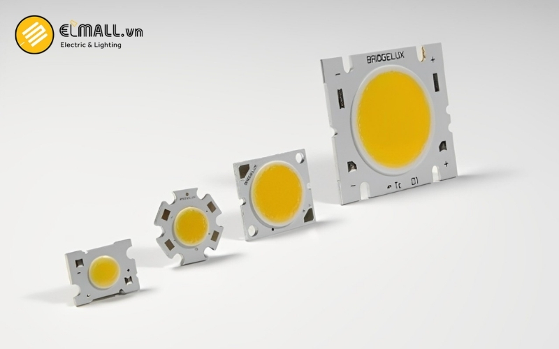 bộ phận chip led của đèn