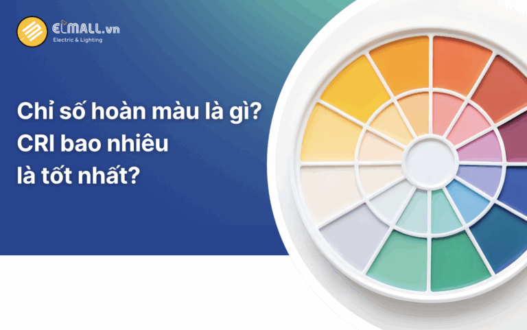 Chỉ số hoàn màu (CRI) là gì? Tiêu chí lựa chọn chỉ số CRI của bóng đèn