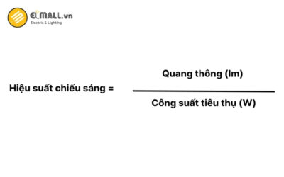 công thức tính hiệu suất chiếu sáng