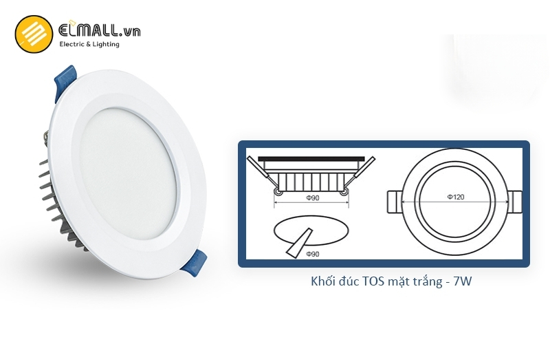 đèn downlight lỗ khoét