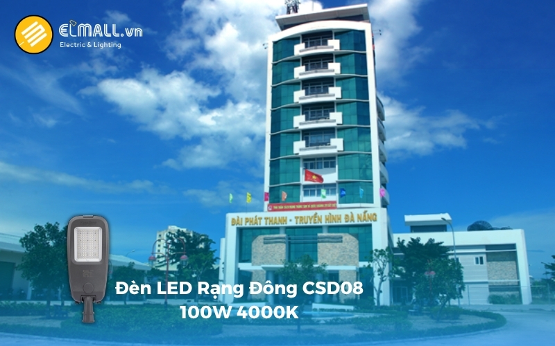 lắp đặt Đèn LED Rạng Đông CSD08 100W