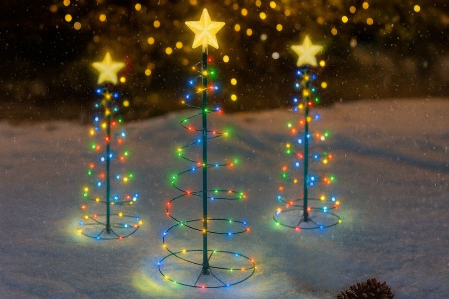 Đèn LED dây trang trí Rạng Đông LD04.RGBW 50m dùng trang trí ngoài trời