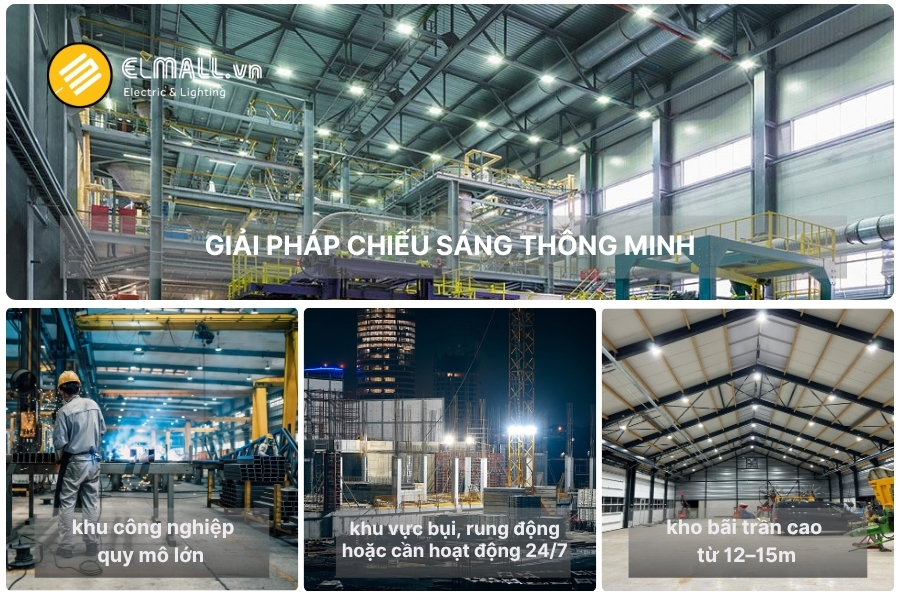 đèn led nhà xưởng 250w