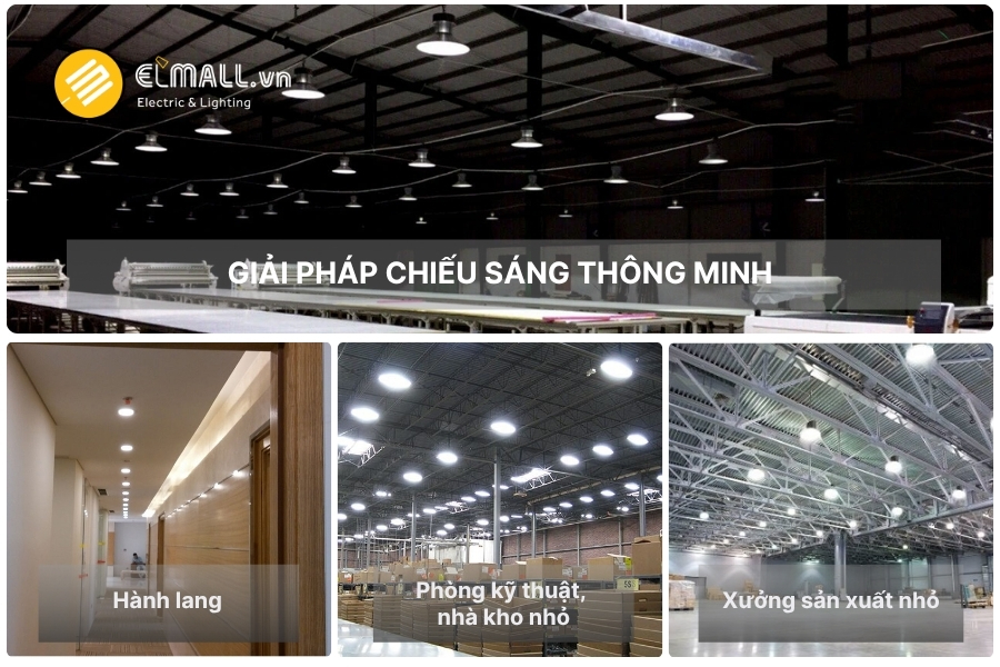 ứng dụng đèn led nhà xưởng 50w