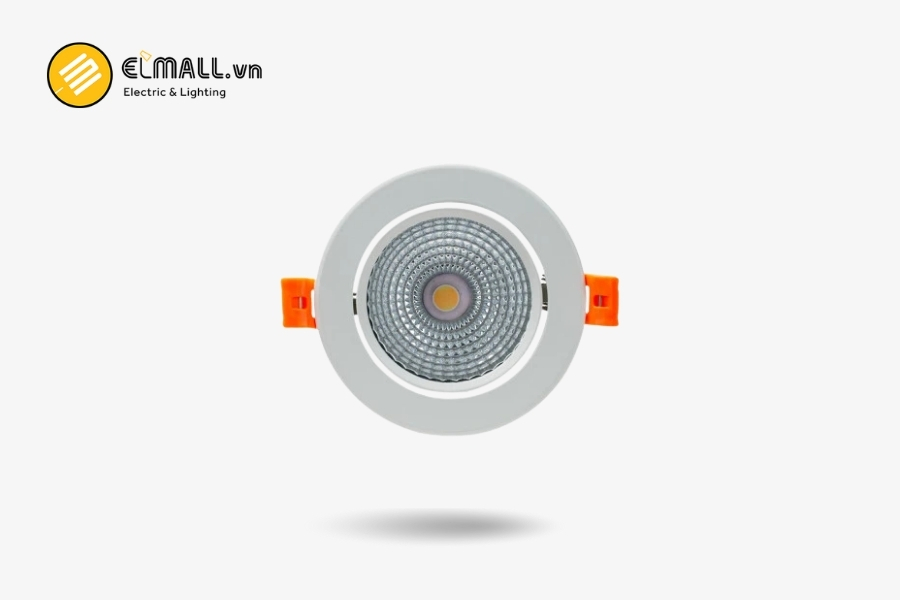 Đèn LED âm trần Downlight thông minh xoay góc Rạng Đông AT40.BLE 9512W 