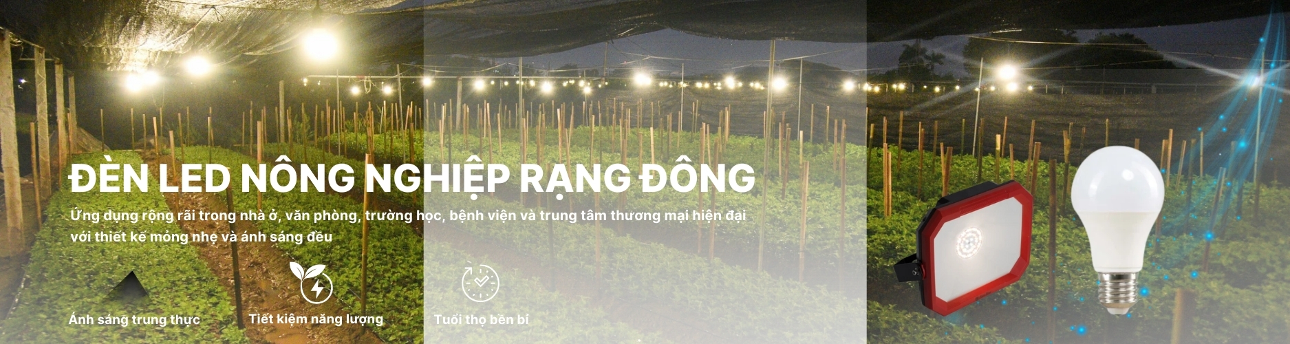Đèn LED nông nghiệp Banner