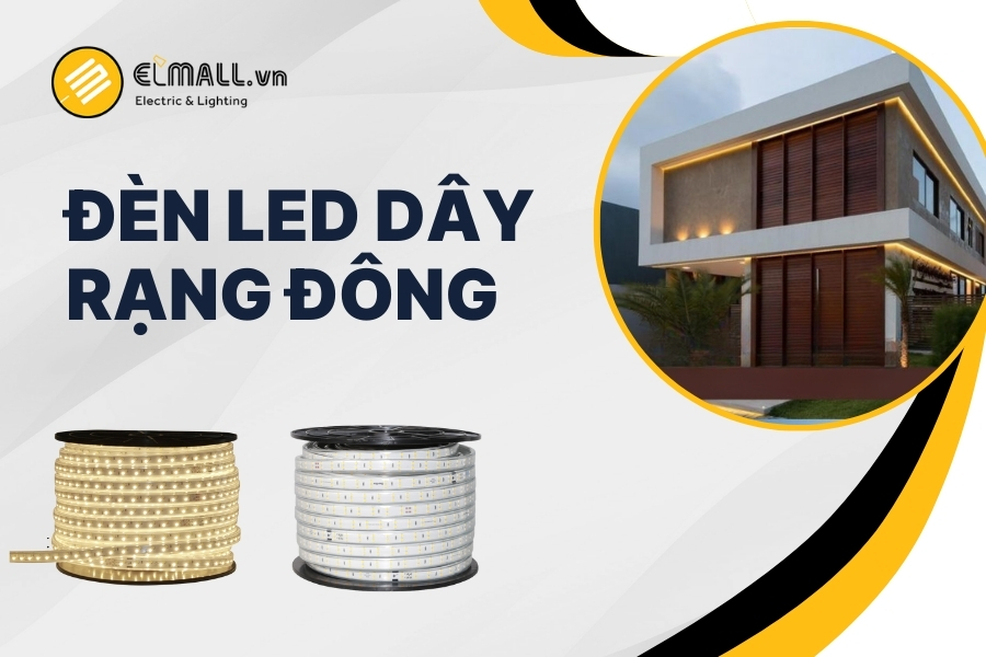 đèn led dây rạng đông