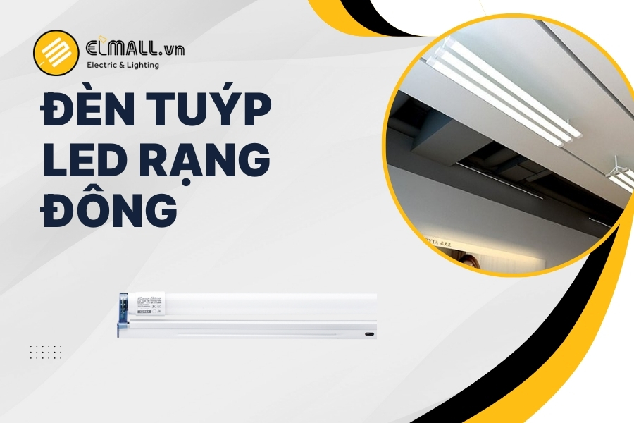 đèn tuýp led rạng đông