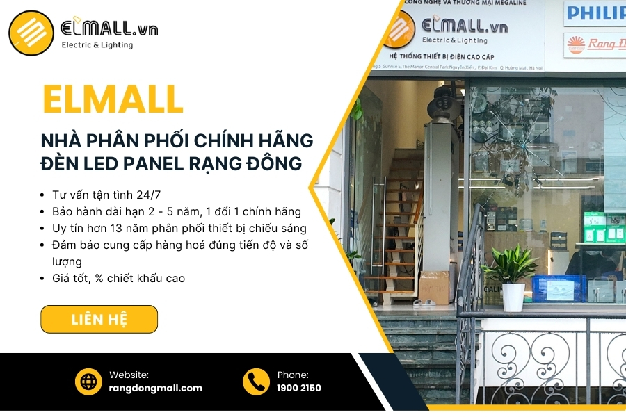 elmall là đơn vị phân phối đèn led uy tín