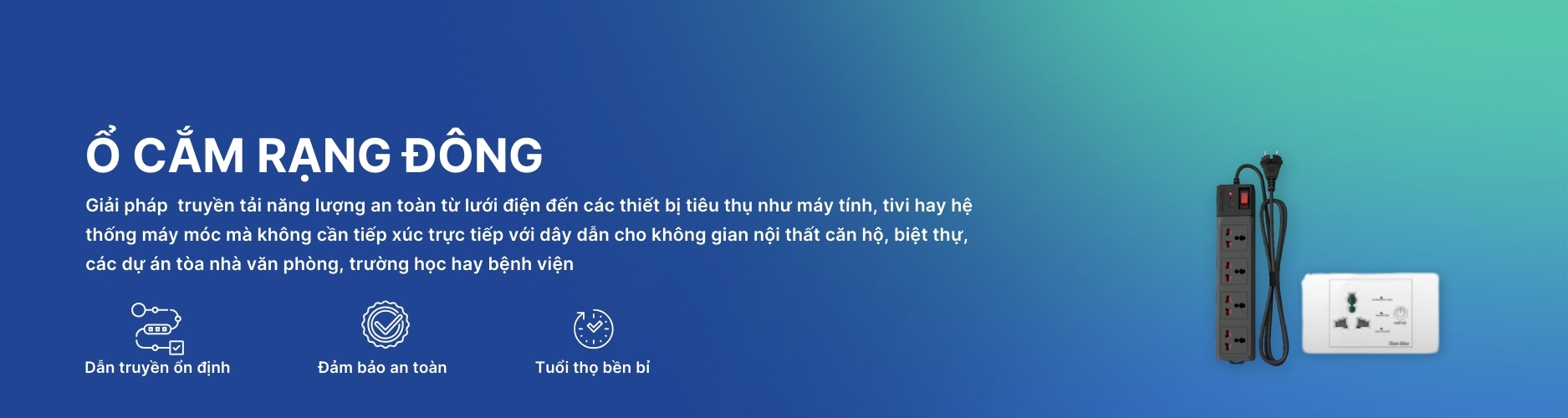Ổ cắm Rạng Đông Banner