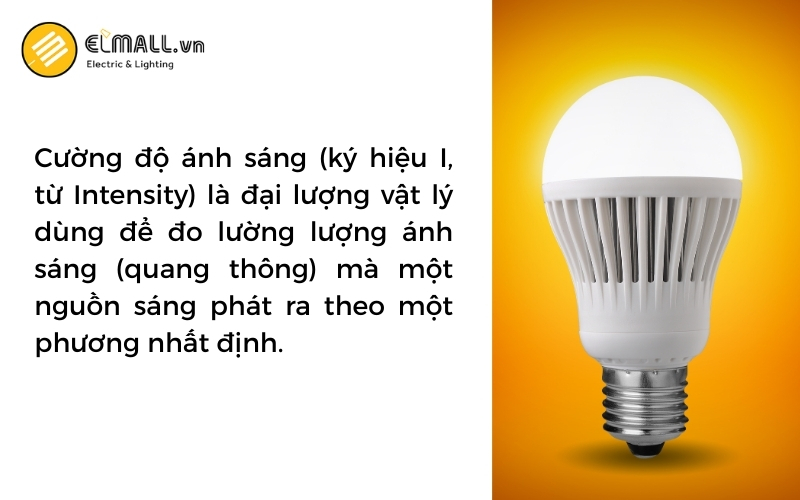 cường độ ánh sáng là gì
