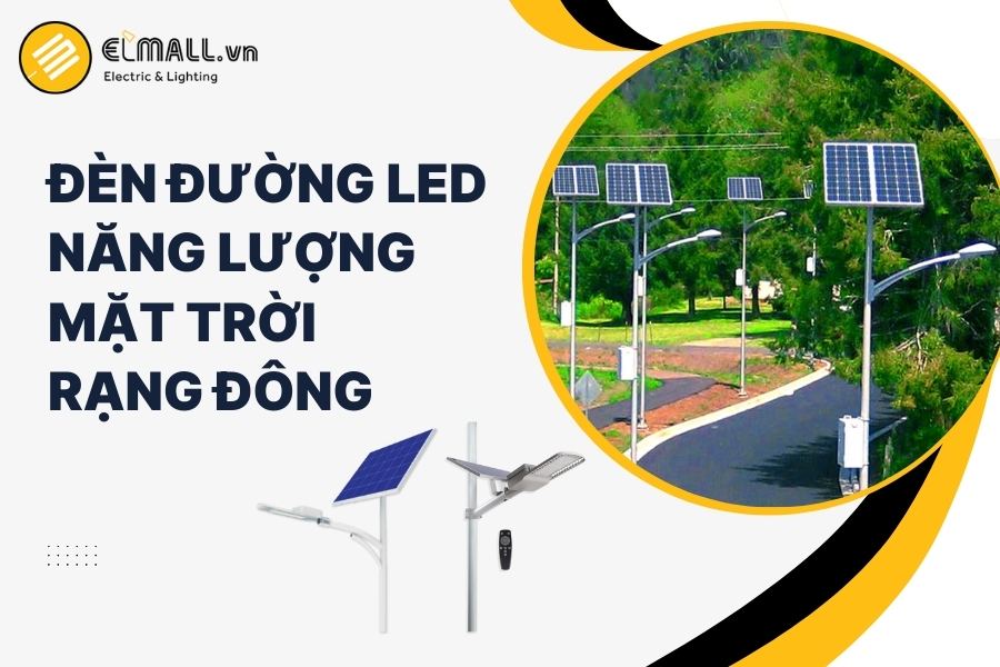 đèn đường led năng lượng mặt trời
