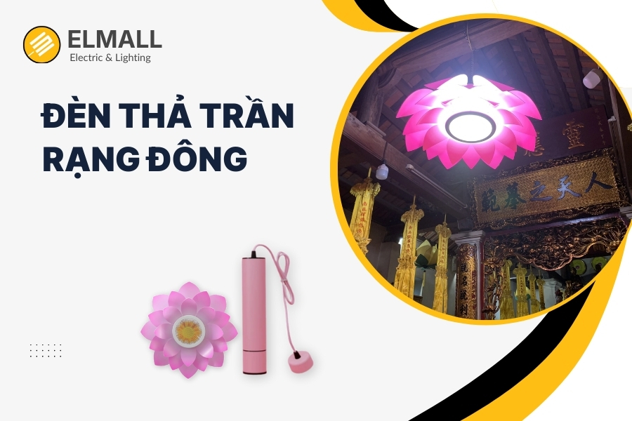 đèn thả trần rạng đông