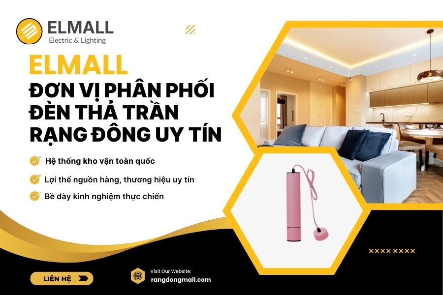 đơn vị phân phối đèn thả trần
