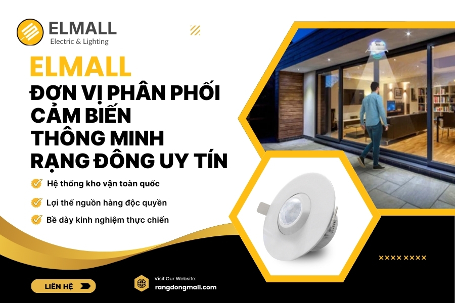 đơn vị phân phối cảm biến thông minh rạng đông