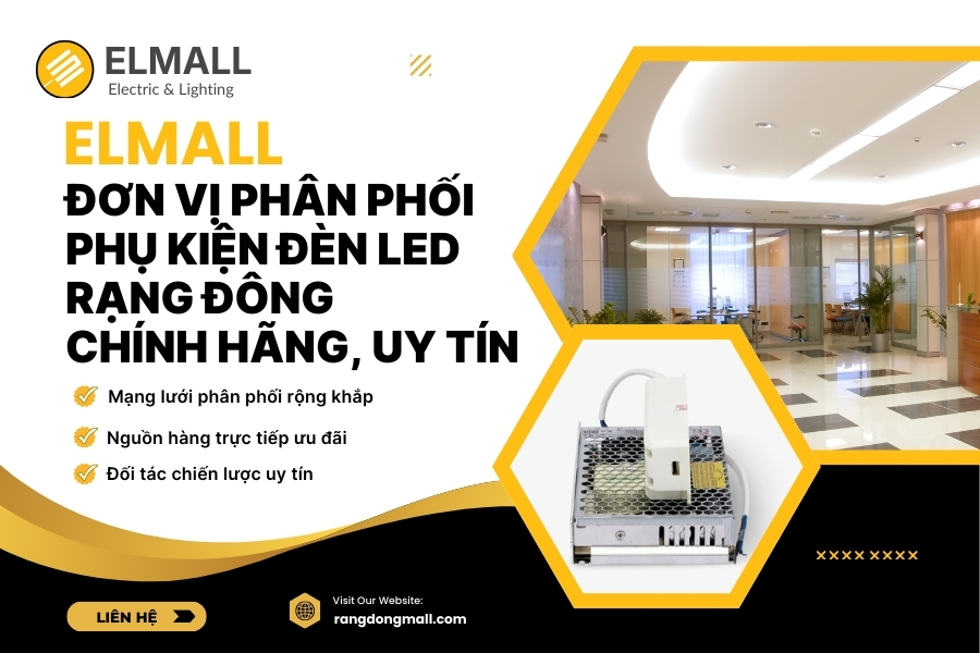 đơn vị phân phối phụ kiện đèn