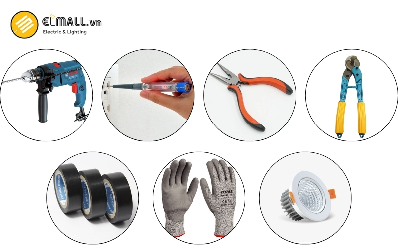 dụng cụ lắp đặt