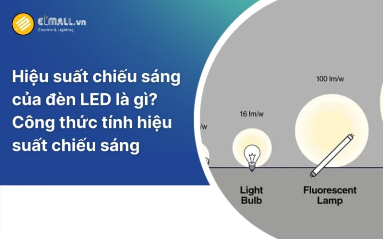 Hiệu suất chiếu sáng (lm/W) của đèn LED là gì? Cách chọn đèn Led phù hợp