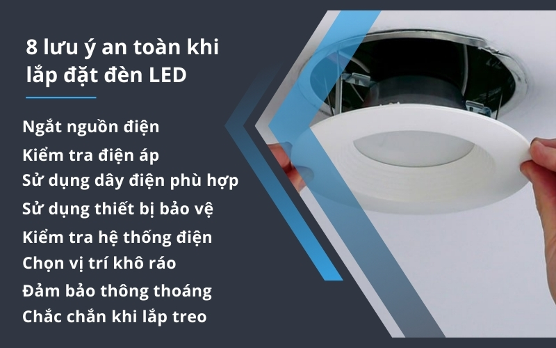 các lưu ý quan trọng