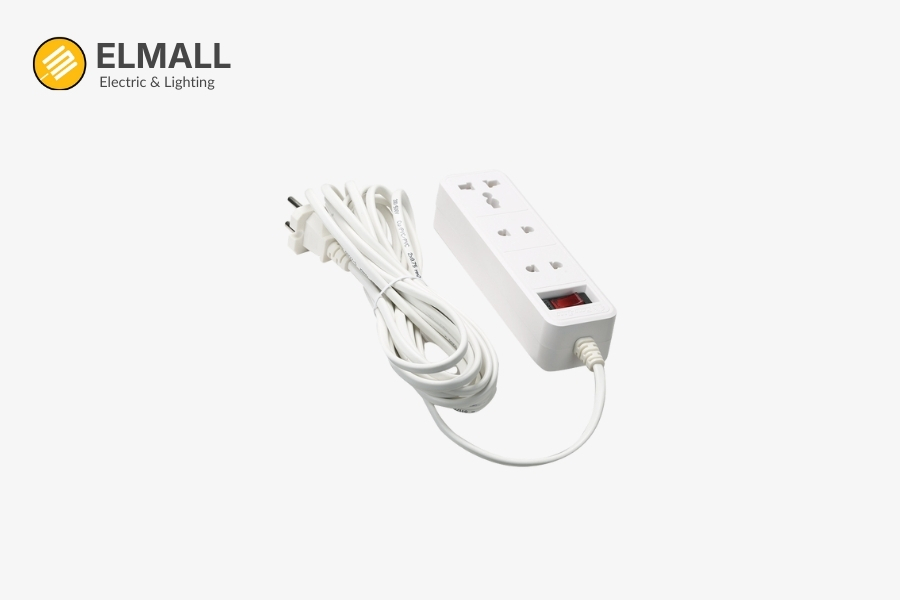 Ổ cắm đa năng 2m Rạng Đông OC05 3C/2M/10A