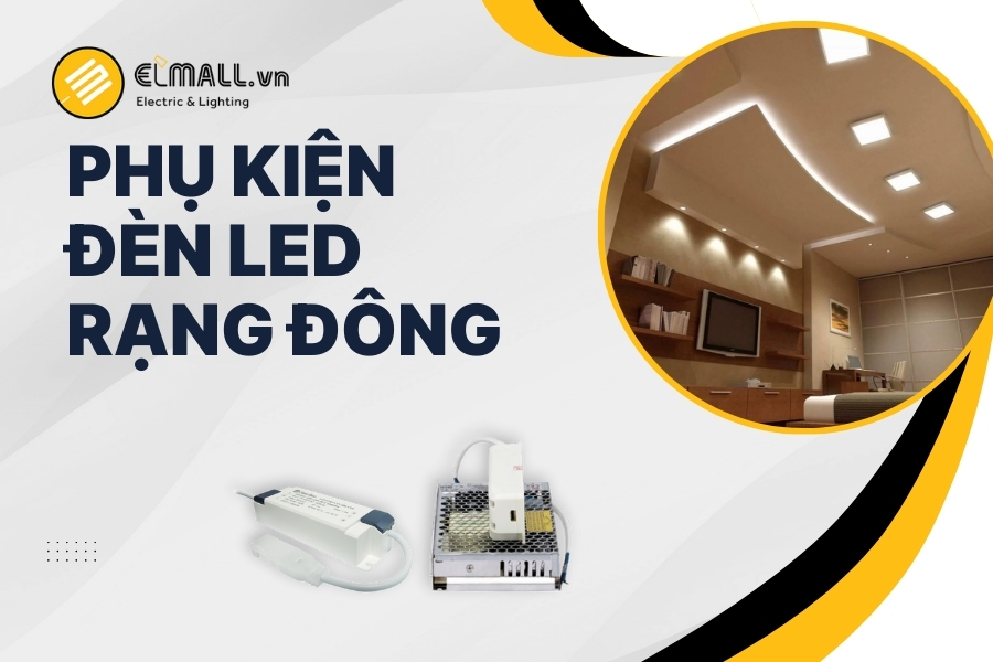 phụ kiện đèn led rạng đông