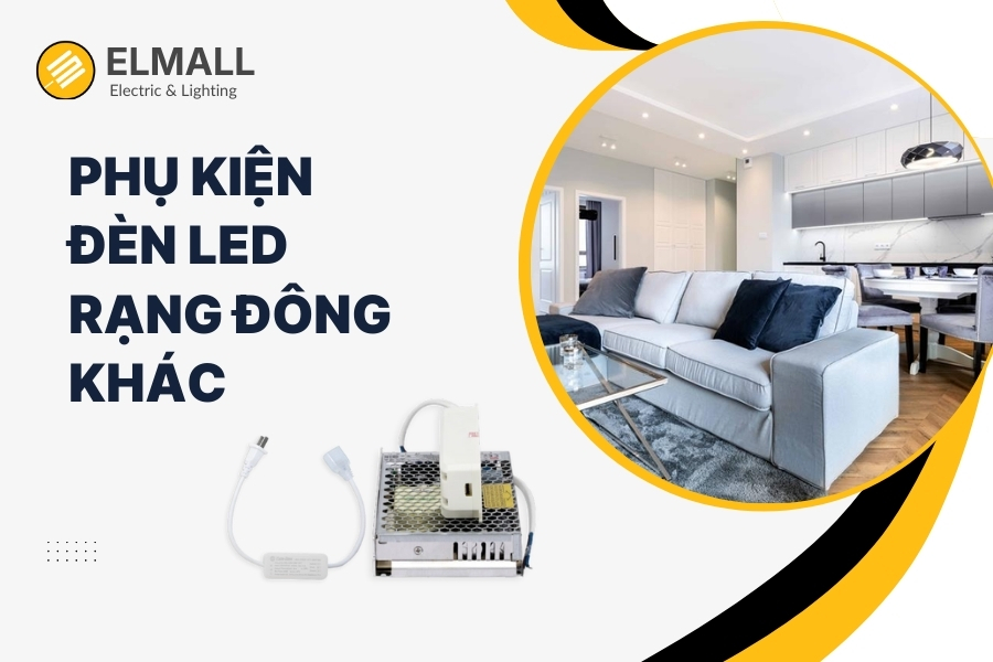 phụ kiện đèn led rạng đông
