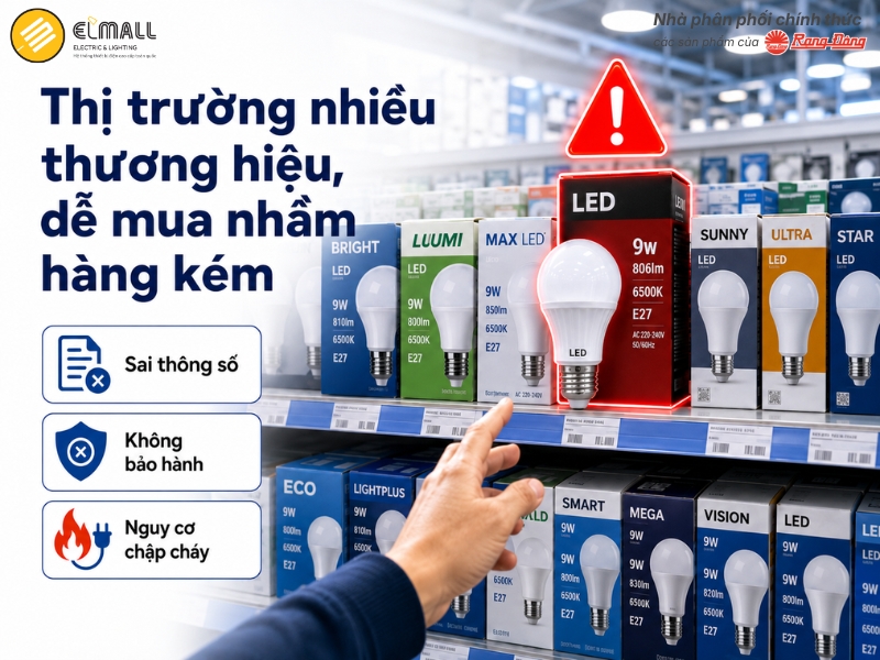 Thị trường nhiều thương hiệu, dễ mua nhầm hàng kém