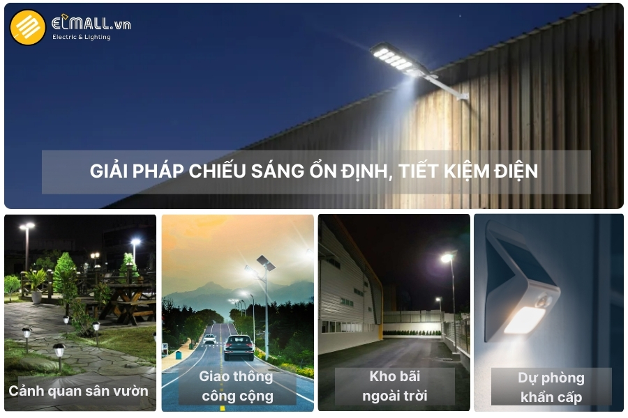 ứng dụng đèn năng lượng mặt trời